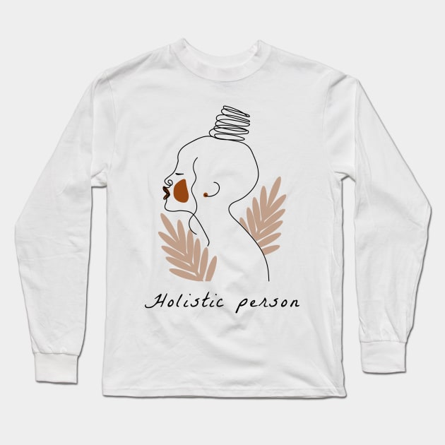 Holistic person Long Sleeve T-Shirt by soul-T